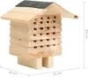 vidaXL Bienenhotel Tanne Massivholz 22x20x20 cm Produktbild-Vorschau 7