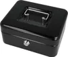 Geldkassette abschließbar (20 cm) Schwarz, 2 Schlüssel, Produktbild-Vorschau 1
