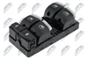 NTY EWS-AU-066 Fensterheberschalter für AUDI Q7 (4LB) Vorne Produktbild-Vorschau 1