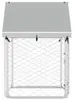 vidaXL Chenil d'extérieur avec toit 100x100x150 cm Voir les images du produit 5