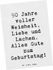 Mr. & Mrs. Panda bildkarte Spruch 90. Geburtstag - Weiß - Produktbild-Vorschau 1
