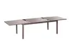A table with extendable leaves, shown from a side-angle against a white background. Produktbild-Vorschau