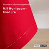 HOMESCAPES Tischdecke rot 137 x 228 cm, 100% Baumwolle Produktbild-Vorschau 5