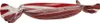 Clayre & Eef Décoration Coupe 23x11x4 cm Verre rouge Voir les images du produit 3