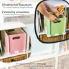 Zusammensteckbare Holzbox 25 cm Mehrfarbig Aufbewahrungsbox für Bücherregale mit einer Tiefe von 25 cm 4 Stück Produktbild-Vorschau