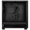 The interior of a black computer case. Produktbild-Vorschau