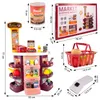Malplay Shop Supermarkt für Kinder 44 Artikel, Kasse Korb Produktbild-Vorschau 2