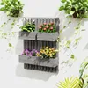 Outsunny bloembak, verplaatsbaar verhoogd plantenbak met Productafbeelding-voorbeeld 2