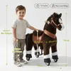 PonyCycle kôň na šliapanie tmavohnedý pre deti od 3 do 4 Náhľad obrázku produktu 24
