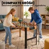 HOMCOM Tischkicker Kickertisch inkl 22 Kicker 2 Bälle Produktbild-Vorschau 6