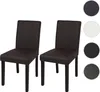 lot de 2 chaises de salle à manger HWC-O65d, chaise de Voir les images du produit 8