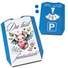 niedliche Fledermaus mit Herz Parkscheibe mit Spruch Du Produktbild-Vorschau 2