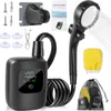 Tragbare Camping-Dusche 2400mAh, wiederaufladbar, LED Produktbild-Vorschau 1