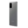 A transparent phone case on a white background. Voir les images du produit