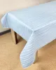Wachstuchtischdecke 140x100 cm - Blaue Linie - Produktbild-Vorschau 2