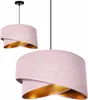 Lampada a sospensione paralume in velluto rosa lampada per Anteprima dell’immagine prodotto 6