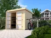 weka Gartenhaus 321 Gr.4, natur, 19 mm, DT Milchglas, Produktbild-Vorschau 5