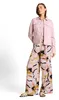 Loose Fit Palazzo Hose mit Muster Produktbild-Vorschau 5