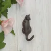 Garderobenhaken, Kleiderhaken als Katze, Handtuchhalter, Produktbild-Vorschau 2