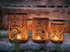 Edelrostoptik Windlichter Schmetterlinge, 3er Set Produktbild-Vorschau 9