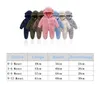Baby Overall Winter Flanell Kapuze Jumpsuit, Farbe: Beige, Produktbild-Vorschau 2