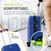 Juskys Hartschale Kofferset Reisekoffer 3 teilig - Produktbild-Vorschau 4