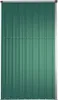 vidaXL Casetta da giardino Verde 161x89x161 cm Acciaio Anteprima dell’immagine prodotto 5