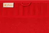 Casa Colori Frottier Duschtuch 70x140cm 70 x 140 cm rot Produktbild-Vorschau 2