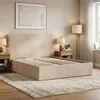 Polsterbett PAOLA 160x200 – Modernes Doppelbett mit Produktbild-Vorschau 1
