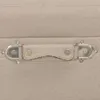 vidaXL Hocker mit Stauraum 40 cm Beige Stoff Produktbild-Vorschau 6