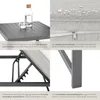 TecTake 405525, Šedá, 1 kusů Náhled obrázku produktu 12