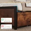 COSTWAY Rama łóżka 200 x 160 cm, łóżko z diodami LED, Podgląd zdjęcia produktu 9