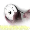 A hand is shown inserting a string into a spool for a string trimmer. Produktbild-Vorschau
