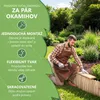 be4nature Flexibilný rolovaný okraj z dreva 100 x 40 cm Náhľad obrázku produktu 3