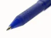 A close-up shot of the tip of a blue pen. Produktbild-Vorschau