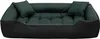 A dog bed with two pillows on a white background. Voir les images du produit
