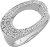 Misaki Damen Ring silber ALES PRSCALES, Ringgröße:52 (16.5 Produktbild-Vorschau 1