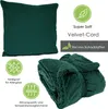 heimtexland ® super dicke Cord Kuscheldecke mit flauschigem Produktbild-Vorschau 5