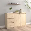Szafka, 111x34x75 cm, lite drewno sosnowe Podgląd zdjęcia produktu 2