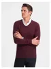 OMBRE Pullover mit V-Ausschnitt und Hemdkragen OM-SWSW-0102 Produktbild-Vorschau 13