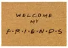 Zerbino in cocco "Welcome My FRIENDS" 40x60 cm - Per Anteprima dell’immagine prodotto 1