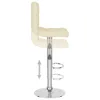 vidaXL Barhocker Creme Stoff Produktbild-Vorschau 6
