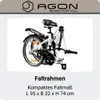 Agon Cruiser 20 Zoll Klapprad weiß Produktbild-Vorschau 4