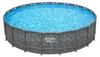 Piscina fuori terra con struttura, dimensioni 610 x 132 cm, Anteprima dell’immagine prodotto 13