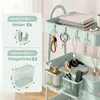 Sekey Rollwagen Küche 30 cm Breit Servierwagen Metall mit Produktbild-Vorschau 6