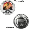 Deutscher Schäferhund mit Sonnenbrille Magnet mit Produktbild-Vorschau 2