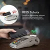 Leder Portmonee Herren Geldbörse Wallet mit Münzfach Produktbild-Vorschau 6