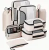 Koffer Organizer-Set 8-teilig, Beige Produktbild-Vorschau 3