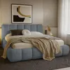 A bedroom scene with a bed as the main focus. Produktbild-Vorschau