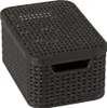 Úložný box RATTAN Style2 s víkem S - hnědý 03617-210 Náhled obrázku produktu 1